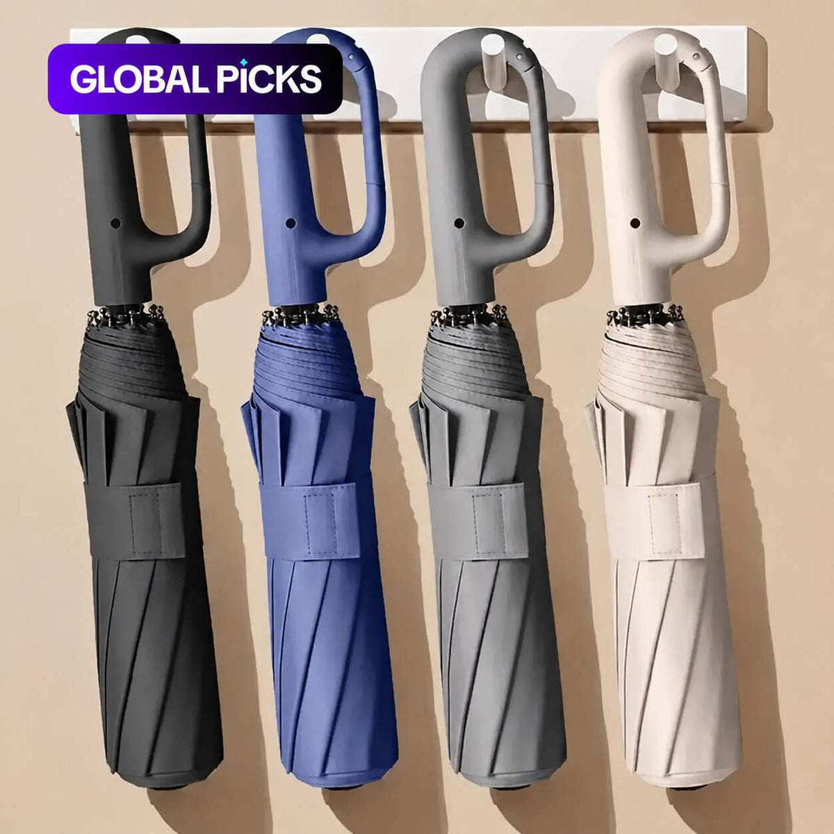 Automatic Windproof Travel Umbrella
