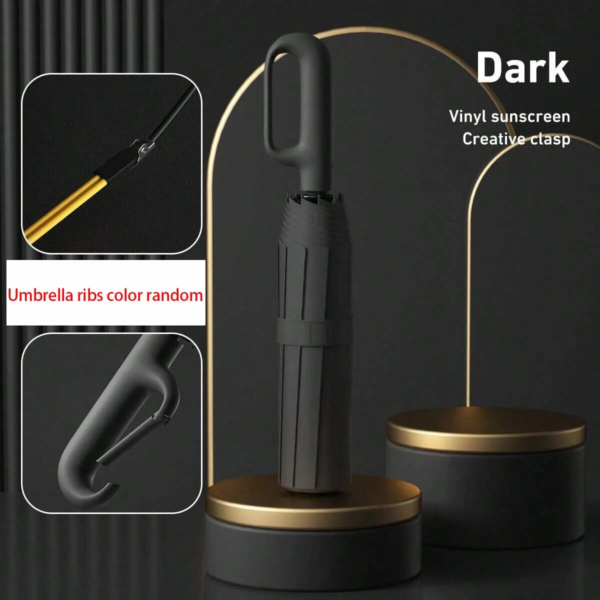 Automatic Windproof Travel Umbrella