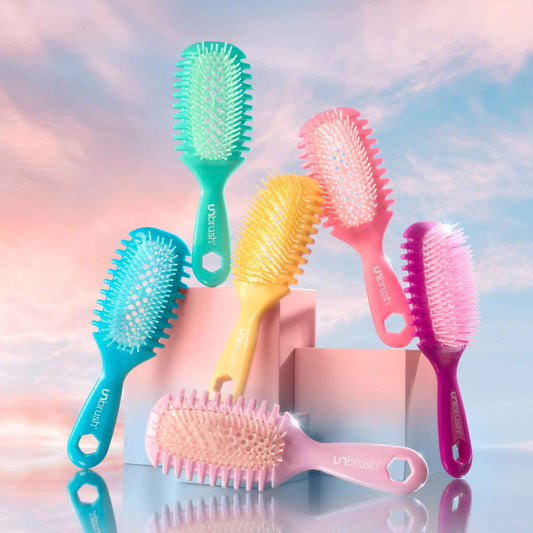 [BUY 1 GET 1 FREE] The Ultimate Pain-Free Detangling Hairbrush for Curls & Waves