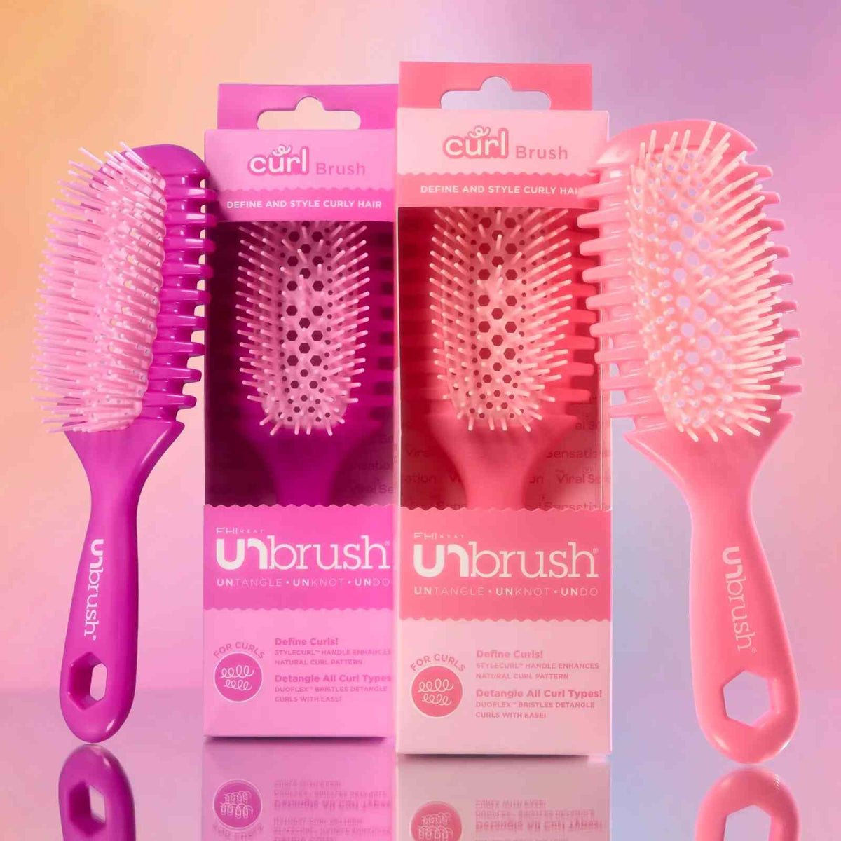 [BUY 1 GET 1 FREE] The Ultimate Pain-Free Detangling Hairbrush for Curls & Waves