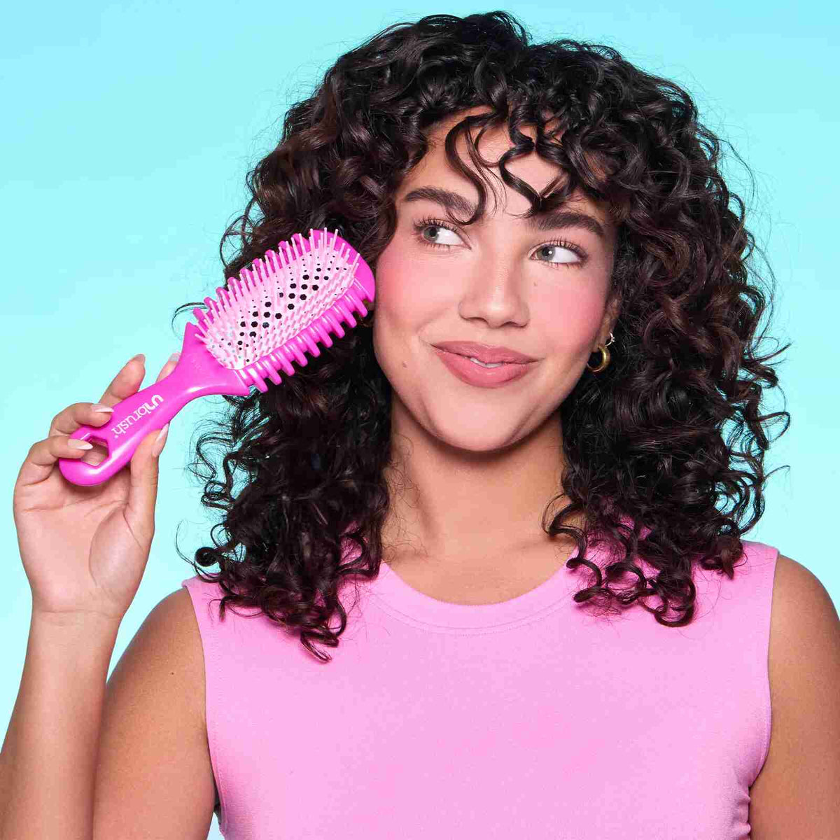 [BUY 1 GET 1 FREE] The Ultimate Pain-Free Detangling Hairbrush for Curls & Waves