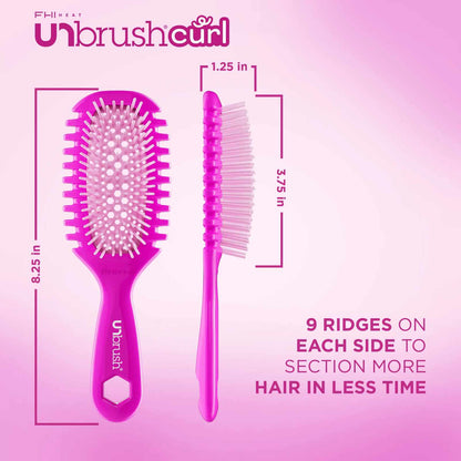 [BUY 1 GET 1 FREE] The Ultimate Pain-Free Detangling Hairbrush for Curls & Waves