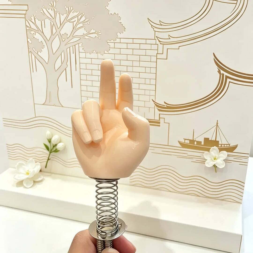 [BUY 1 GET 1 FREE] Instant Stress Relief Middle Finger Bobblehead