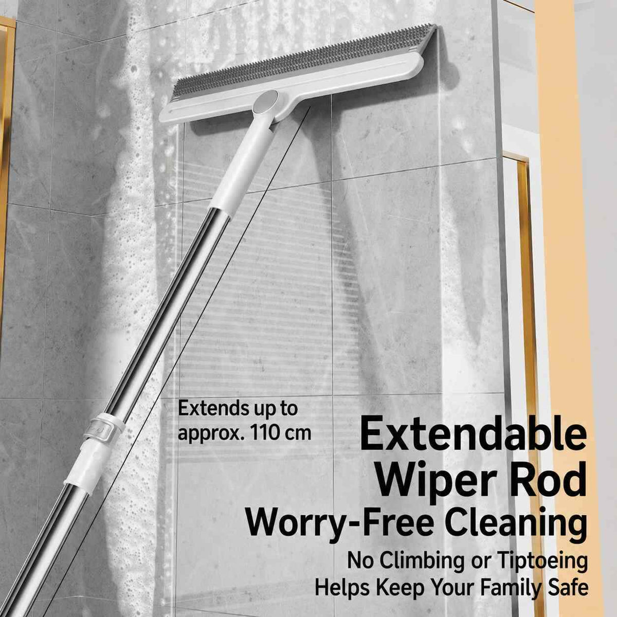 Effortless Pet Hair & Water Removal Magic Broom & Squeegee