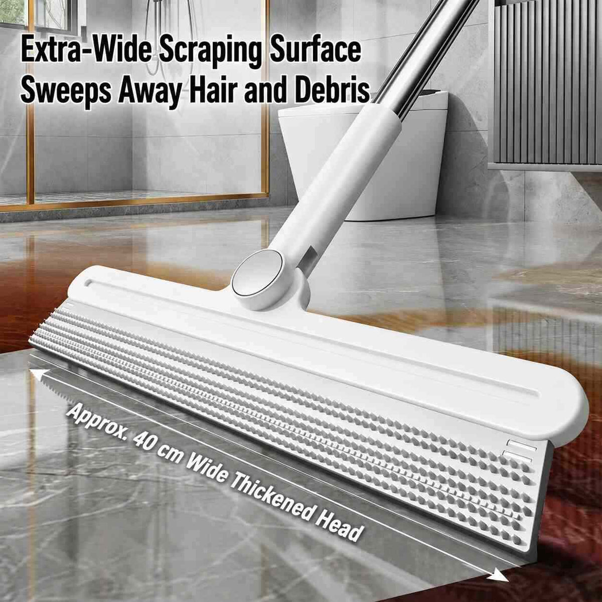Effortless Pet Hair & Water Removal Magic Broom & Squeegee