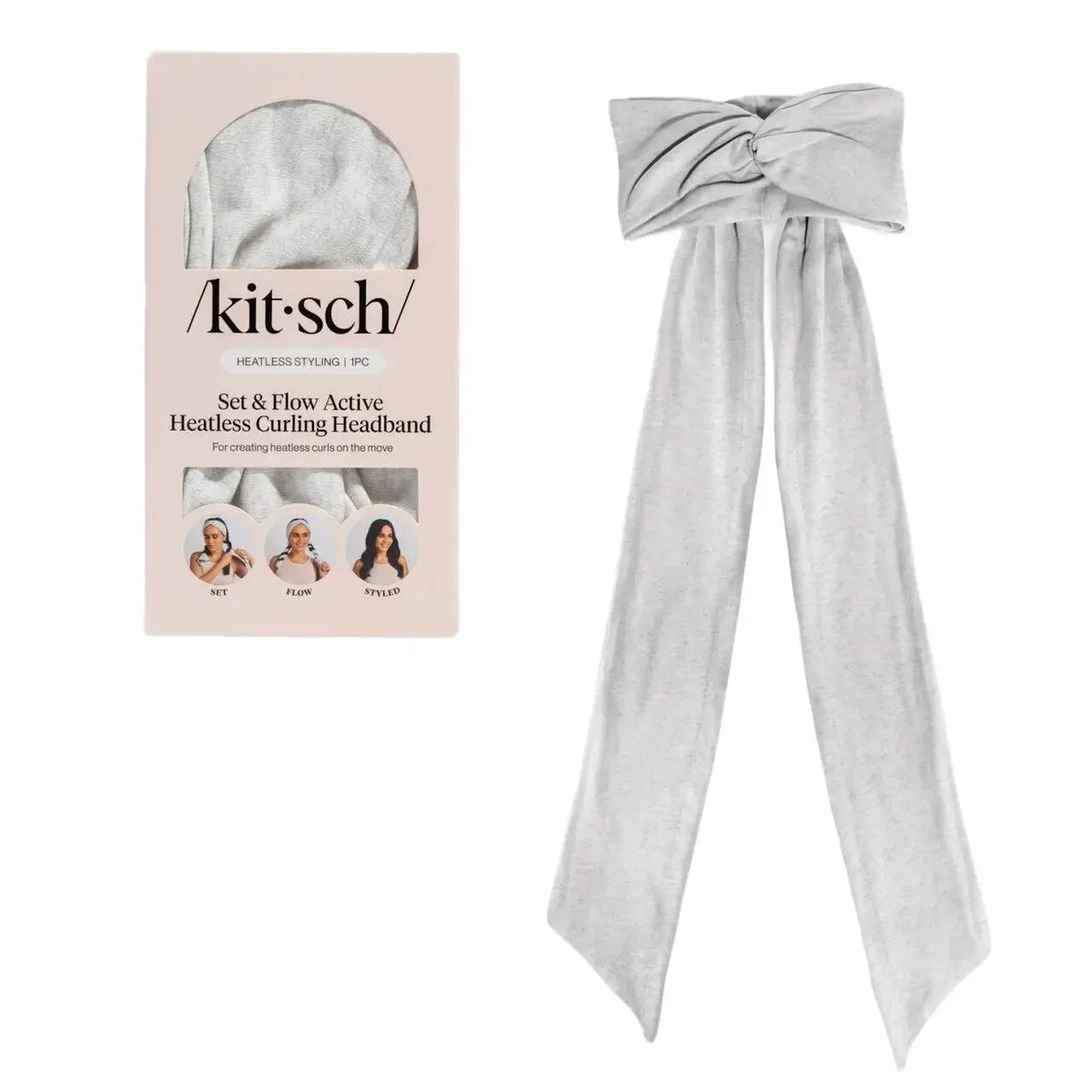 [BUY 1 GET 1 FREE] 2-in-1 Active Heatless Hair Curler & Workout Headband