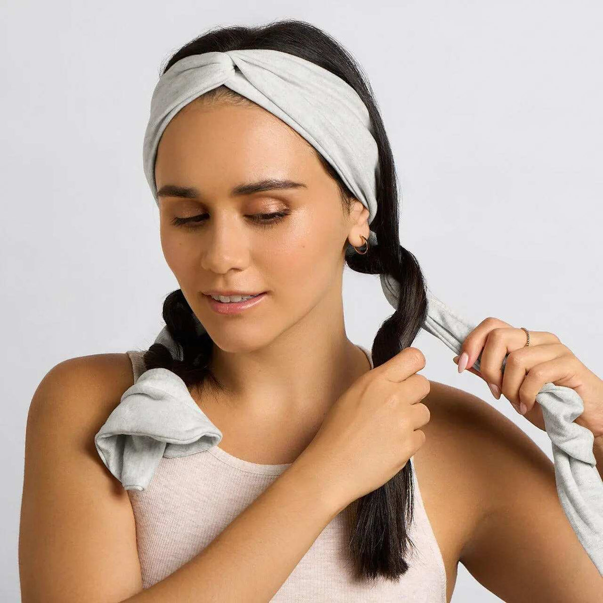 [BUY 1 GET 1 FREE] 2-in-1 Active Heatless Hair Curler & Workout Headband