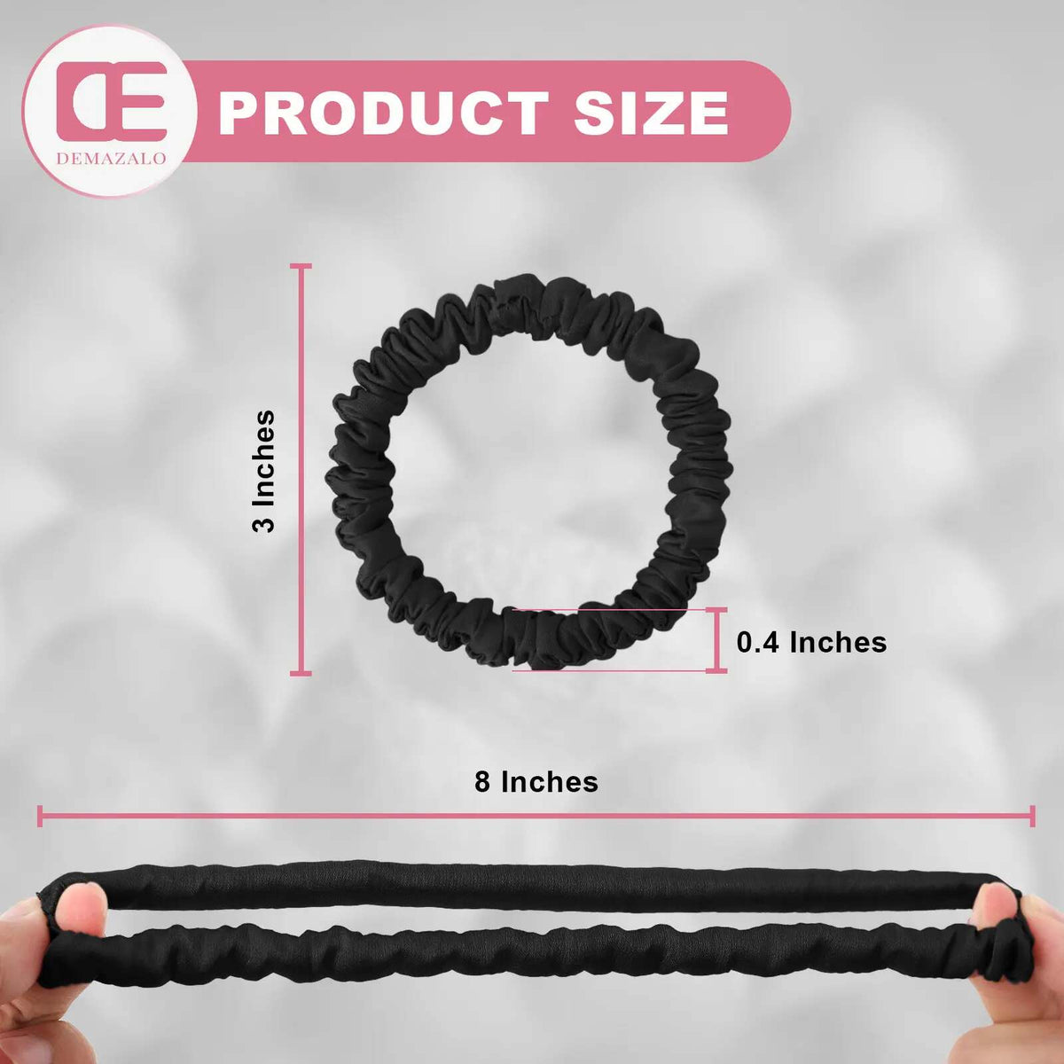 [BUY 1 GET 1 FREE] 6-Pack Pure Silk Scrunchies – Zero Breakage & Crease-Free Hair Ties