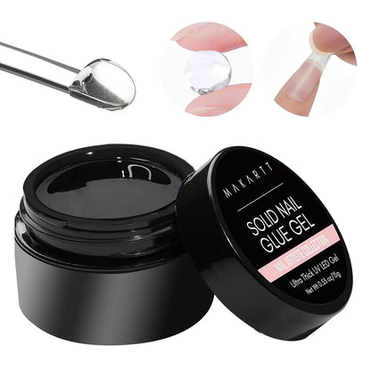 [BUY 2 GET 1 FREE] Super Strong Semi-Solid Nail Glue – Air-Dry & No UV Light Needed