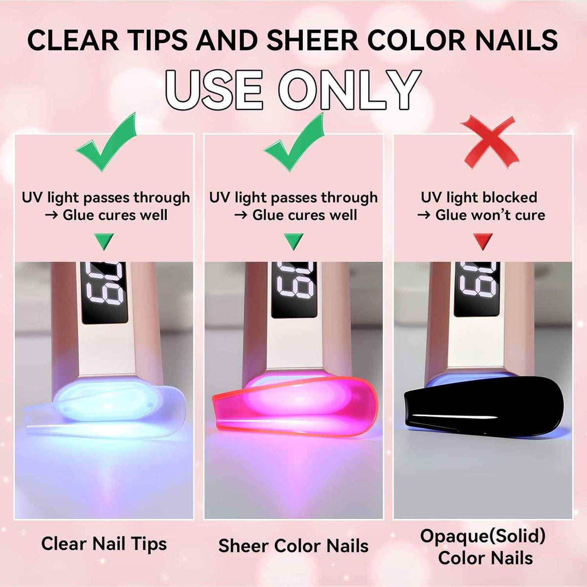 [BUY 2 GET 1 FREE] Super Strong Semi-Solid Nail Glue – Air-Dry & No UV Light Needed