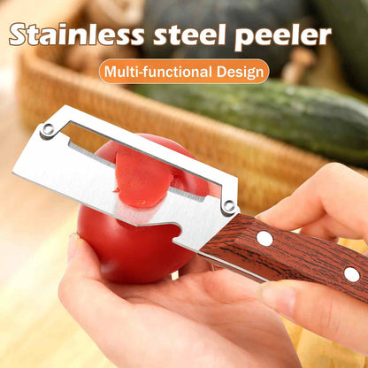 [BUY 2 GET 1 FREE] Ergonomic Stainless Steel Peeler & Bottle Opener