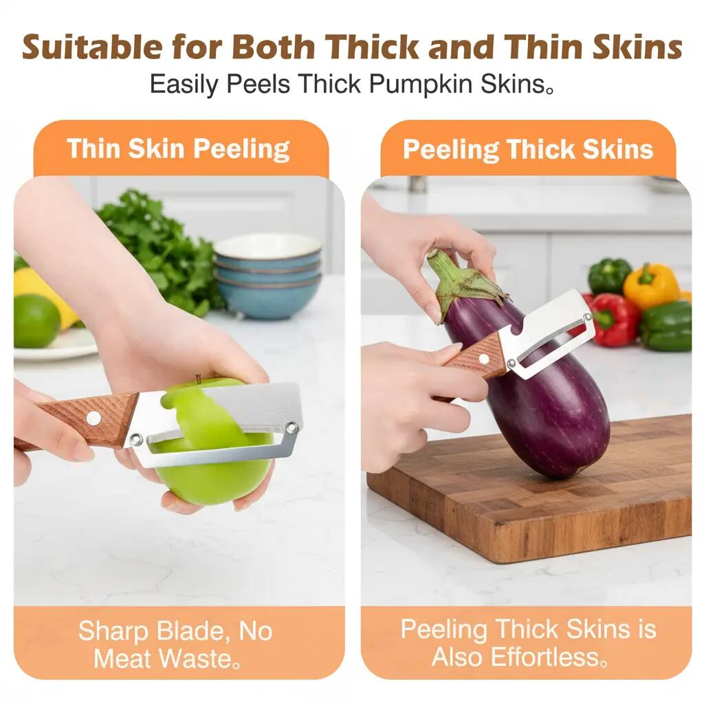 [BUY 2 GET 1 FREE] Ergonomic Stainless Steel Peeler & Bottle Opener