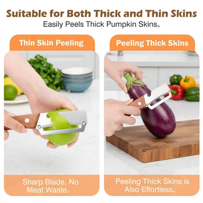 [BUY 2 GET 1 FREE] Ergonomic Stainless Steel Peeler & Bottle Opener