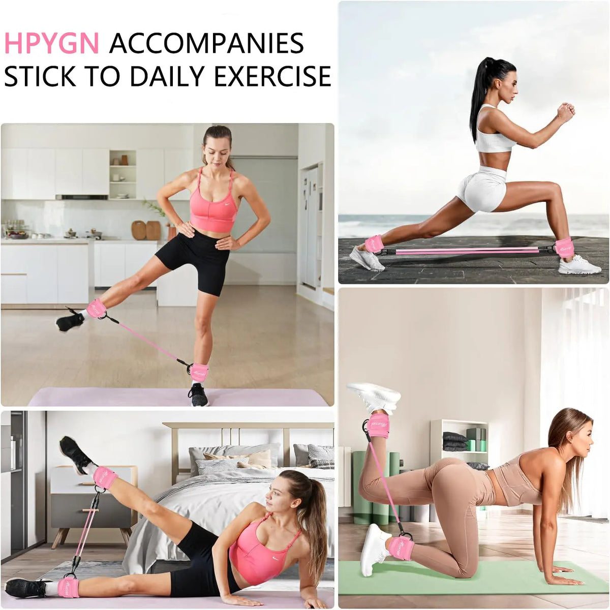 For glute, hip, and leg training anywhere.