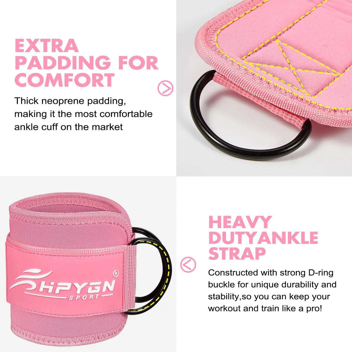 For glute, hip, and leg training anywhere.