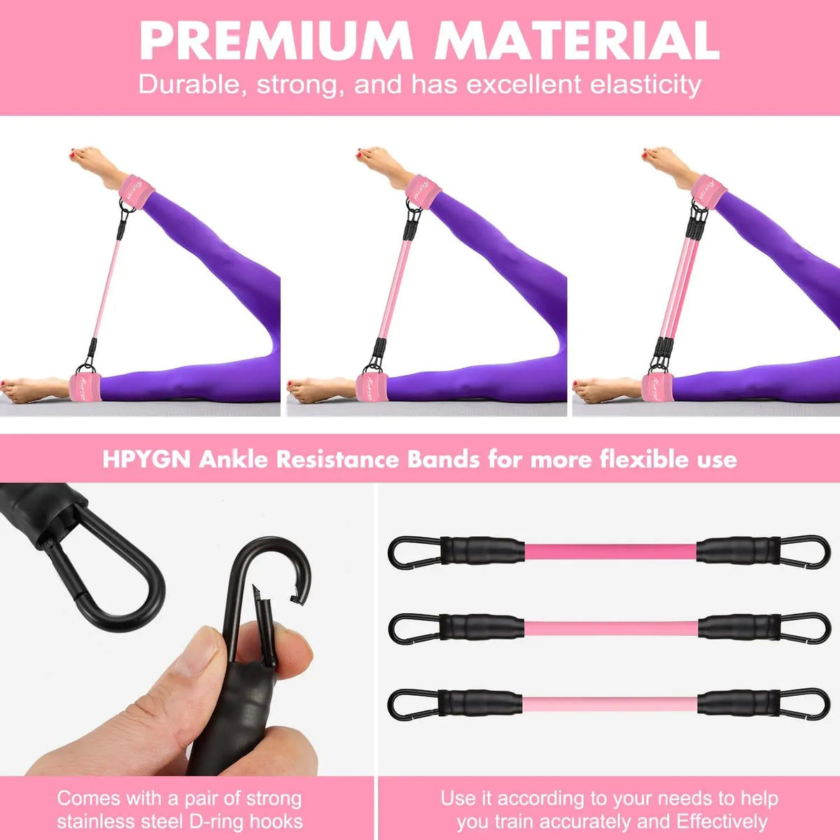 For glute, hip, and leg training anywhere.