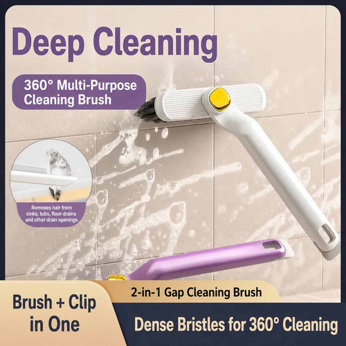 Clean Every Corner Fast –  Spin Scrubber