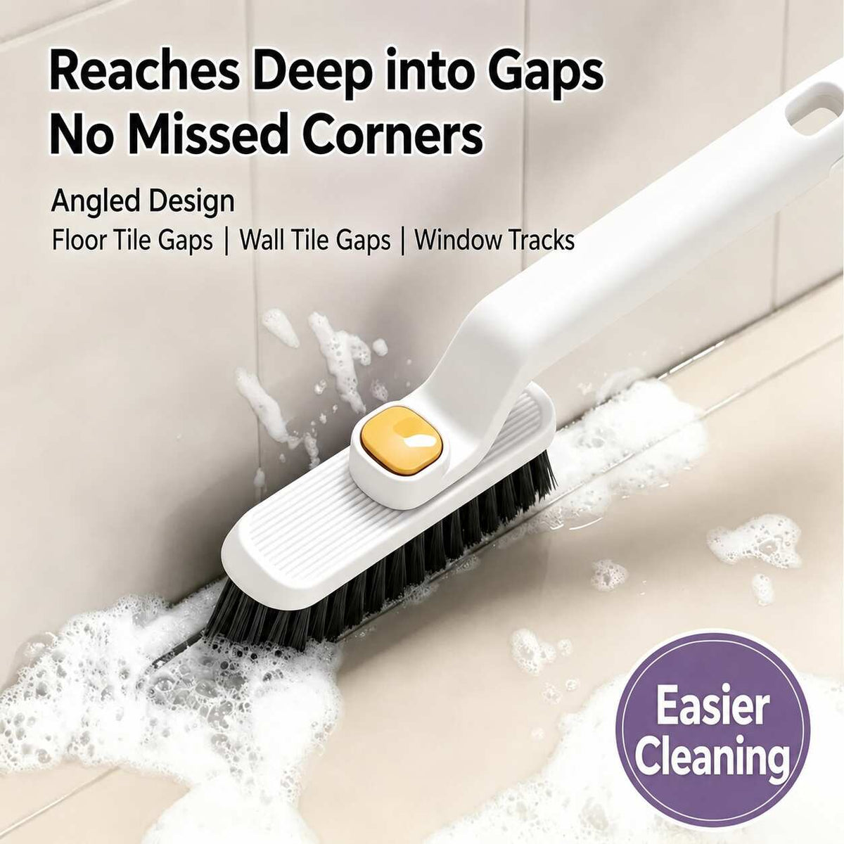 Clean Every Corner Fast –  Spin Scrubber