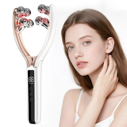 Helps reduce puffiness and define facial contours.