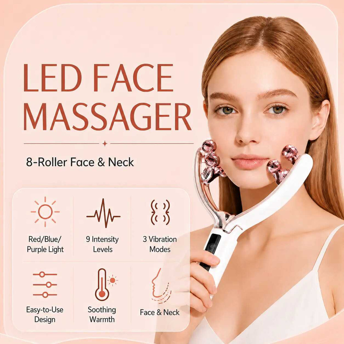 Helps reduce puffiness and define facial contours.