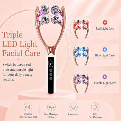 Helps reduce puffiness and define facial contours.