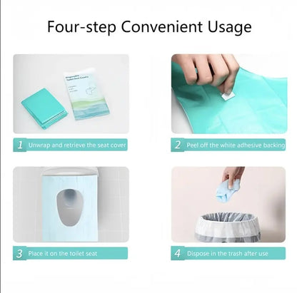 [BUY 3 GET 3 FREE] Clean, portable protection for bathroom use.