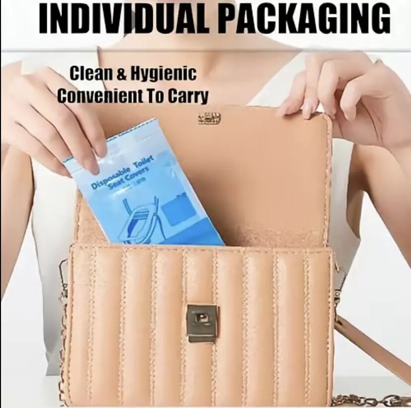 [BUY 3 GET 3 FREE] Clean, portable protection for bathroom use.