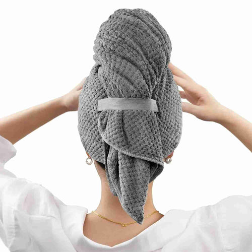 [BUY 1 GET 1 FREE] Quick-dry wraps that help reduce frizz.