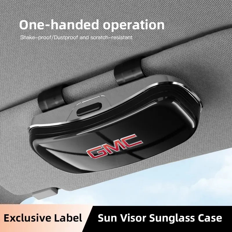 Car Sun Visor Glasses Case