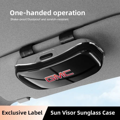 Car Sun Visor Glasses Case