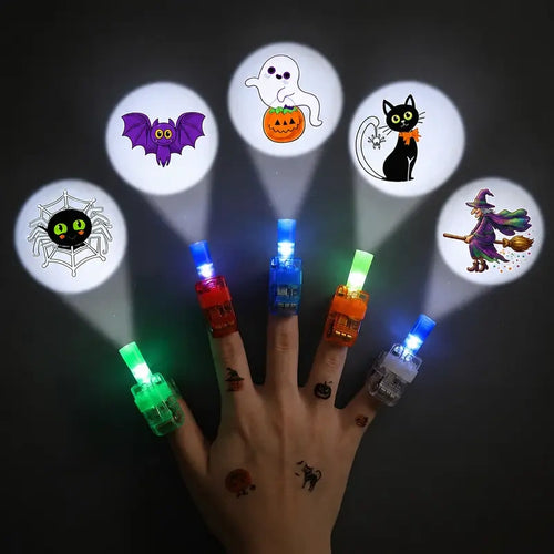 Halloween Finger Projector Rings