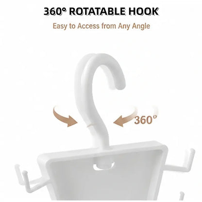 V Shaped Double-Sided Closet Organizer Hanger