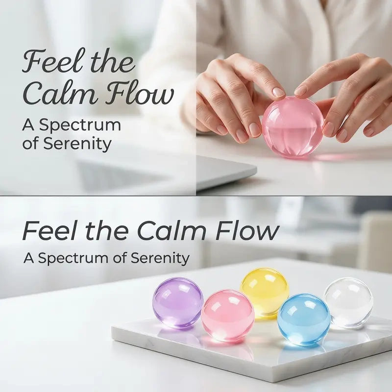 6cm Stress Relief Coconut Oil Squishy Fidget Toy
