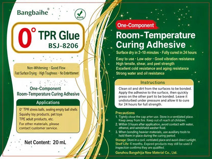 Water Resistant Transparent Room Temperature Sealing Adhesive - Fast Drying (Surface Dry in 2-10 Minutes)