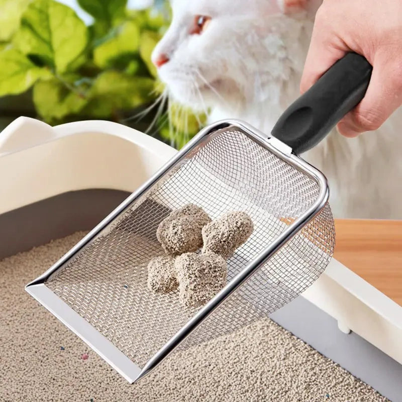 Stainless Steel Cat Litter Scoop