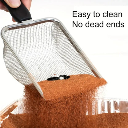 Stainless Steel Cat Litter Scoop