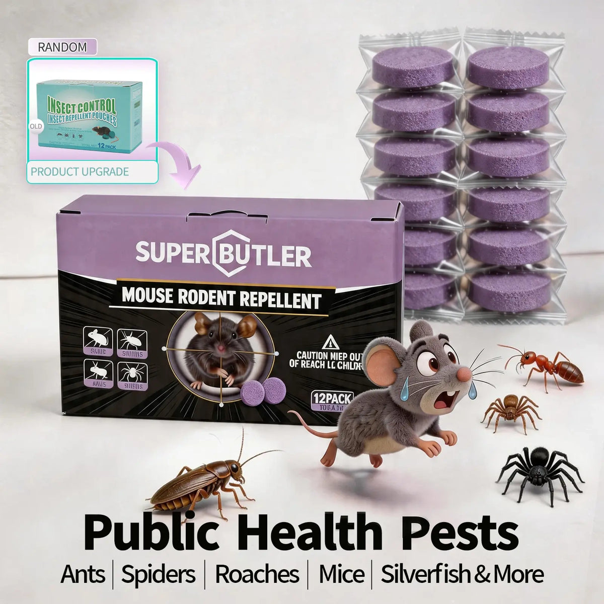 12-Pack Rodent Repellent Balls