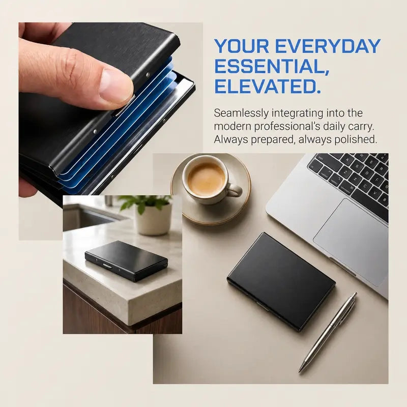 Blocking Metal Card Holder
