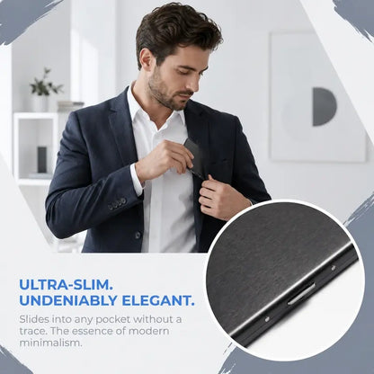 Blocking Metal Card Holder