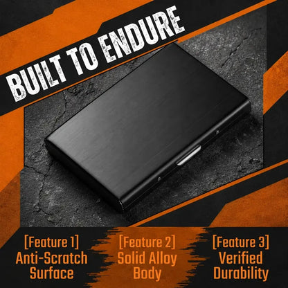 Blocking Metal Card Holder