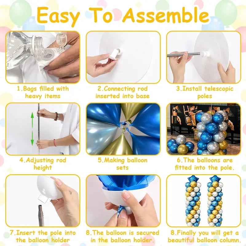 2-Pack Balloon Column & Arch Kit