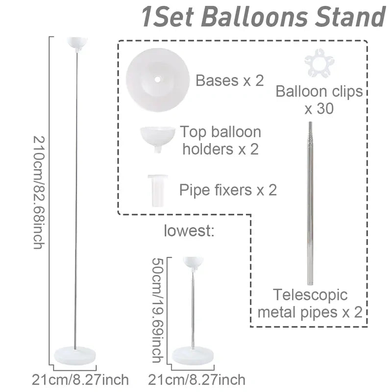 2-Pack Balloon Column & Arch Kit