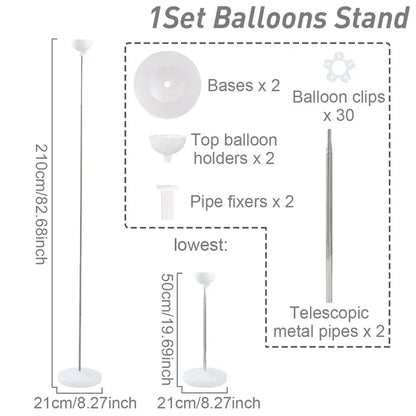 2-Pack Balloon Column & Arch Kit