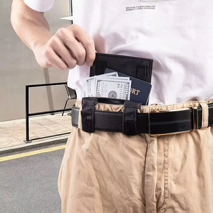 Anti-Theft Passport Pouch, Multifunctional Phone and ID Waist Pouch