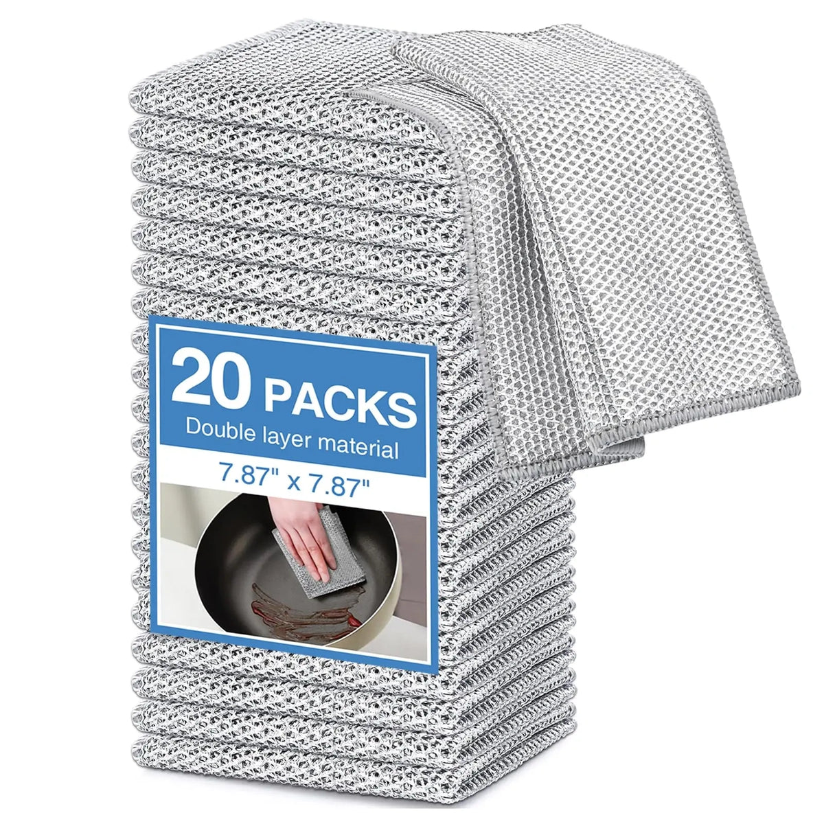 20-Count Non-Scratch Wire Dishcloths