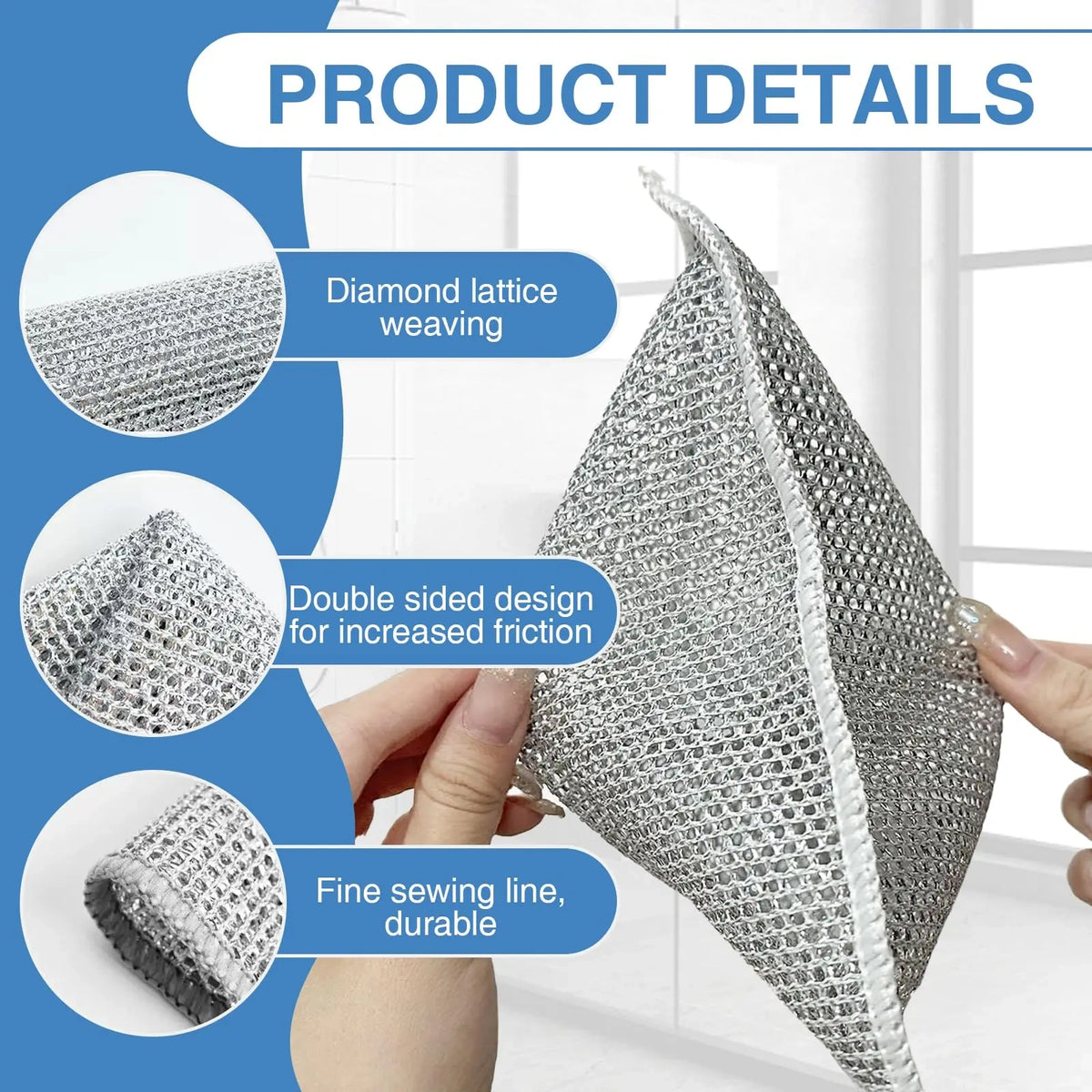 20-Count Non-Scratch Wire Dishcloths