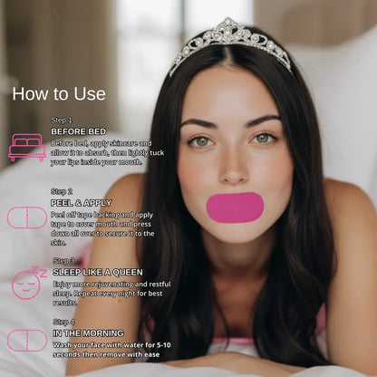 Queen Mouth Tape - 3 month supply mouth tape
