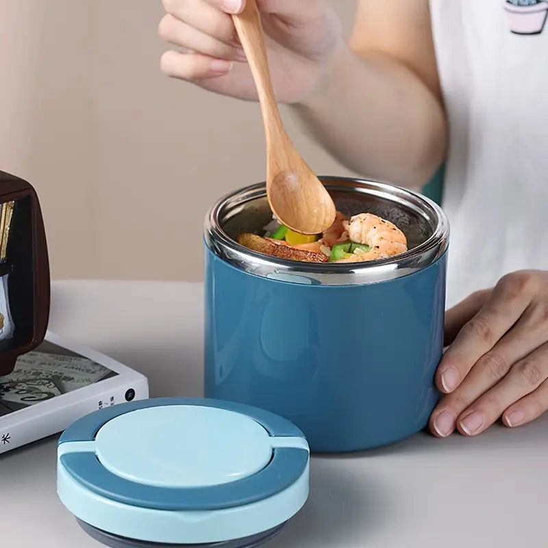 Stainless Steel Bento Lunch Box with Handle