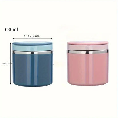 Stainless Steel Bento Lunch Box with Handle