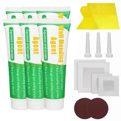 Drywall Repair Kit，Wall Patch Spackle with Scraper & Sandpaper